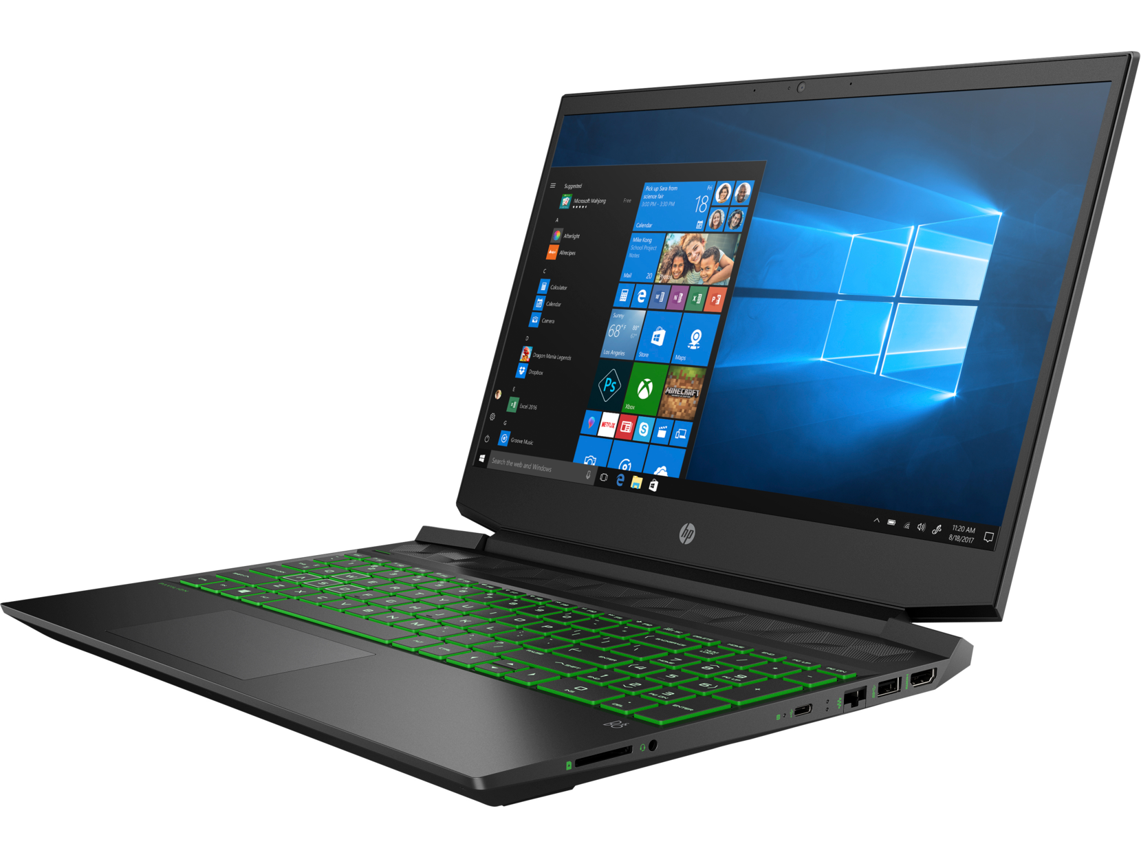 Ordinateur pc portable HP PAVILION GAMING 15,6" EC0004NK RYZEN 5 3550H