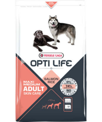 Picture of OptiLife Adult Skin Care Med. & Maxi Saumon 12.5 Kg