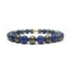 Bracelet Pyrite et Lapis-Lazuli
