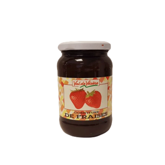 Confiture fraise VAL DE VEZERE 450G