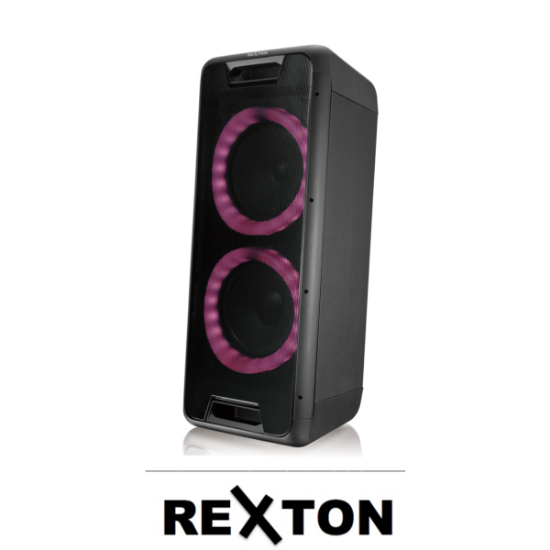 Enceinte bluetooth Party Box 880 Rexton avec éclairage LED