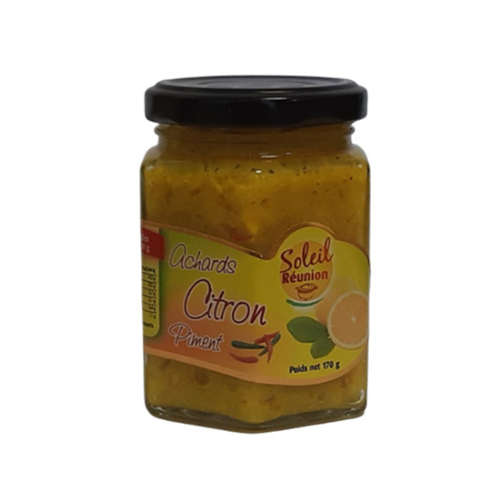 Achards de citron Soleil Réunion 170G