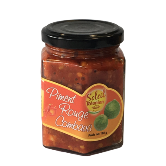 Pate piment rouge combava Soleil Réunion 180G