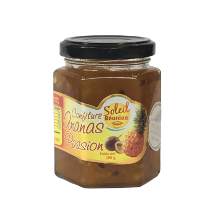 Confiture ananas passion Soleil Reunion 200G