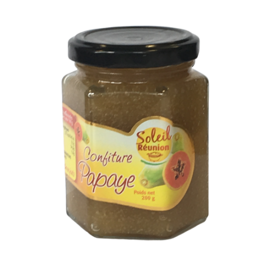 Confiture Papaye Soleil Reunion 200G