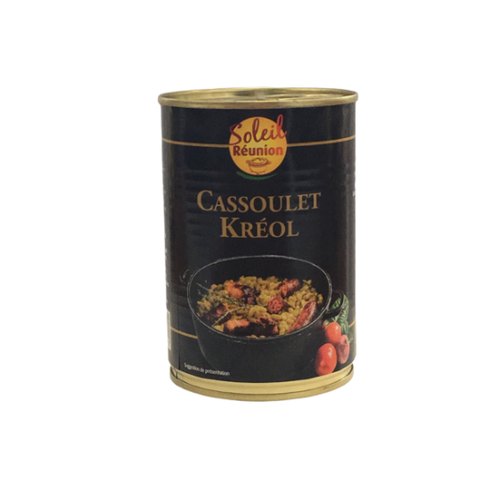 Cassoulet kréol au porc Soleil Réunion 420G