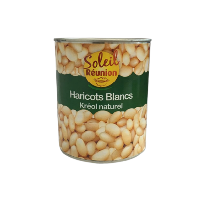 Haricots blancs Soleil Réunion boîte 800G