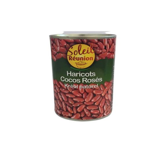 Haricots cocos rosés Soleil Réunion boîte 800G