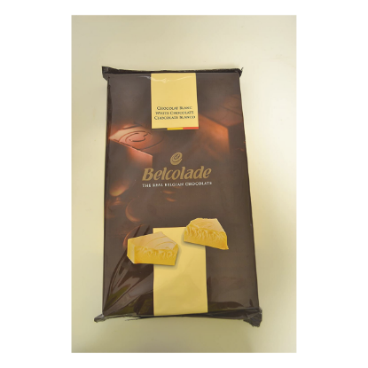 Tablette Chocolat Blanc Belcolade 2,5kg