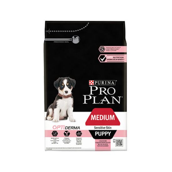 Purina Pro Plan Dog Medium Puppy Sensitive Skin SAUMON 