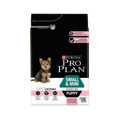 Purina Pro Plan Dog Small & Mini Puppy Sensitive Skin SAUMON