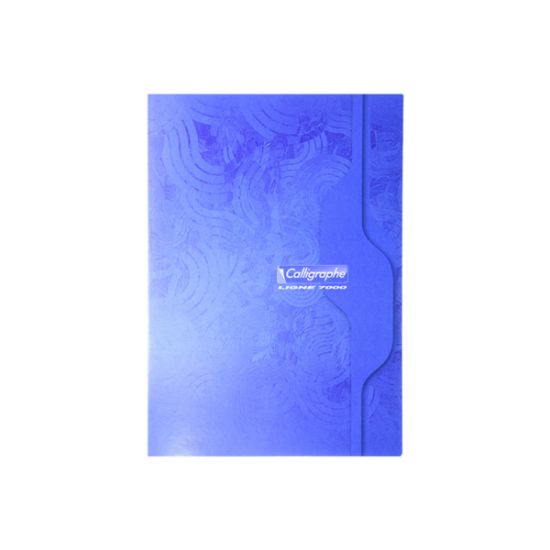 Image de Cahier piqure - Couverture carte offset - 21 x 29,7 - 70 g - Seyes Grands Carreaux - 96 pages