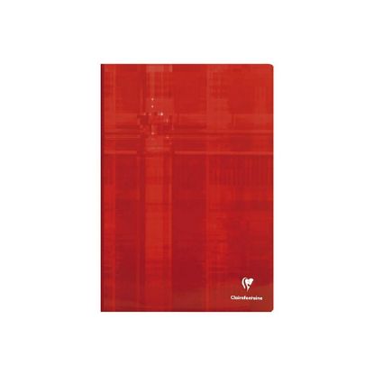 Picture of Cahier brochure rembordée rigide - A4 - 192 pages - Seyes Grands Carreaux - 90 g