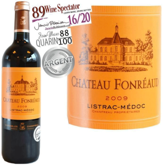 Image de Château Fonreaud 2009 0,75 L