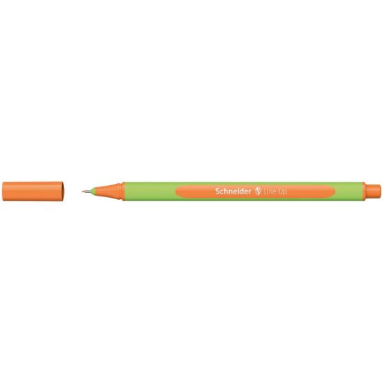 Image de Feutre SCHNEIDER - Line Up - pointe 0,4 mm - corps triangulaire -Tango Orange