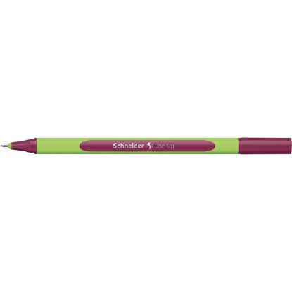 Image de Feutre SCHNEIDER - Line Up - pointe 0,4 mm - corps triangulaire -Rouge carmin