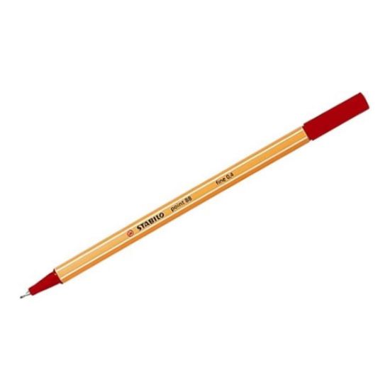 Picture of Feutre STABILO Point 88 - Pointe fine 0,4 mm - Rouge