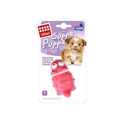 GIGWI Jouet chiots petit chat rose violet