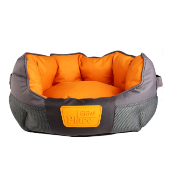 GIGWI Place Coussin pour chien GRIS-ORANGE