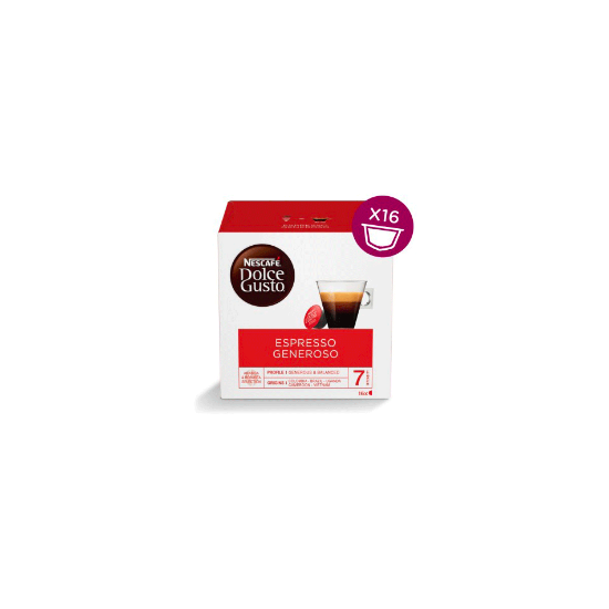 Image de Nescafé Dolce Gusto Espresso Generoso 16 dosettes