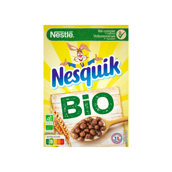 Image de Nesquik Bio 375g céréales