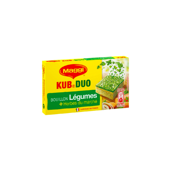 Image de Maggi Bouillon Kub Duo aux Légumes 105g 10 tabs