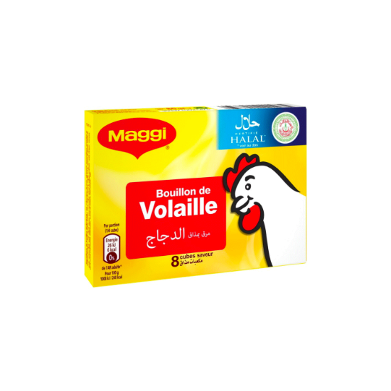 Picture of Maggi Bouillon Kub Volaille Halal 80g 8 tabs