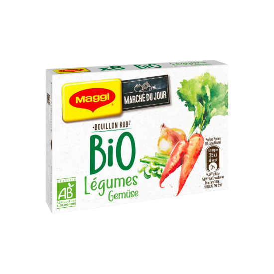 Image de Maggi Bouillon Kub Bio Légumes 80g