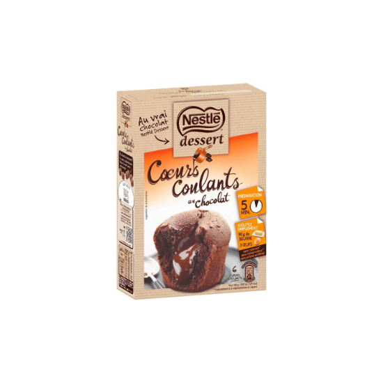 Image de Nestlé Dessert Prépa 305g Coeur Coulant Chocolat