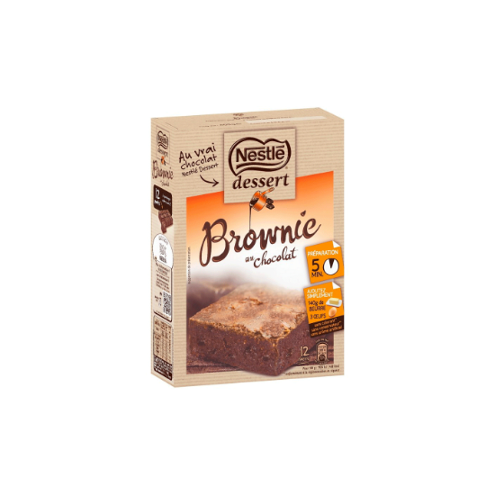Image de Nestlé Dessert Prépa 405g Brownie Chocolat
