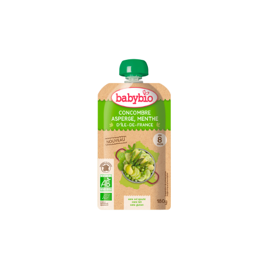 Picture of Babybio Gourde Leg Concombre Asp 180g