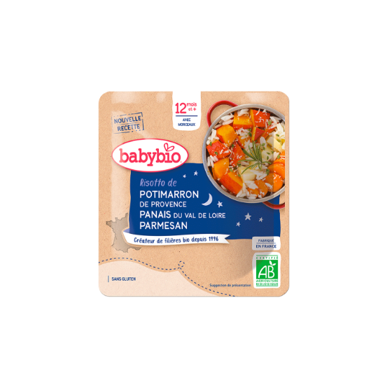 Picture of Babybio Poche B.Nuit Risotto Potimarron