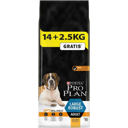 Purina Pro Plan Dog (Large Adult Robust) 14kg + 2,5 Kg offert 