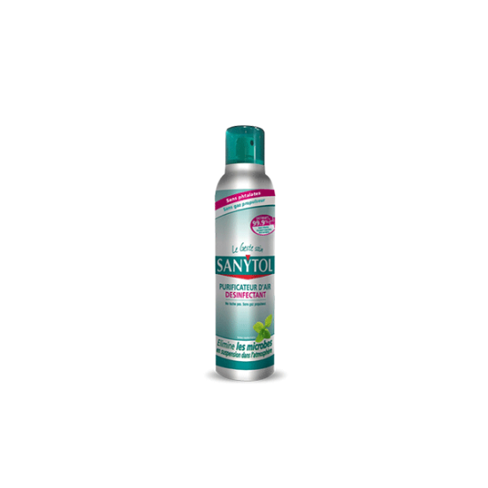 SANYTOL Purificateur d'air désinfectant surfaces - menthe