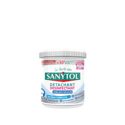 SANYTOL Détachant désinfectant Blanchisseur - poudre 450g