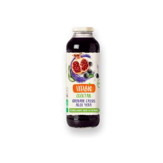 Image de Vitabio Jus Grenade Cassis Aloe Vera - bouteille 50cl