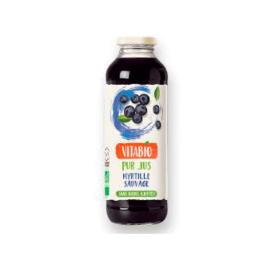 Image de Pur Jus de Myrtille VITABIO - bouteille 50cl