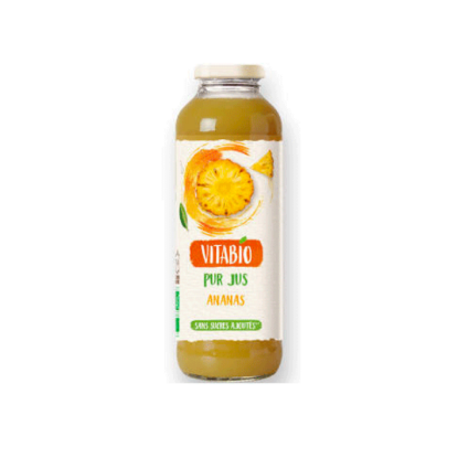 Image de Pur Jus d'Ananas VITABIO 50 cl