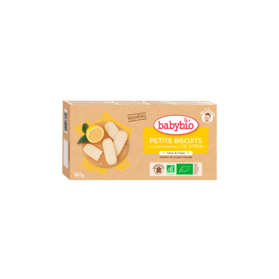 Image de Petits Biscuits Citron 160g - dès 12 mois