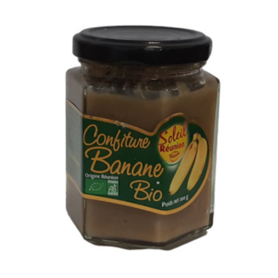 Confiture Banane BIO Soleil Réunion 200G