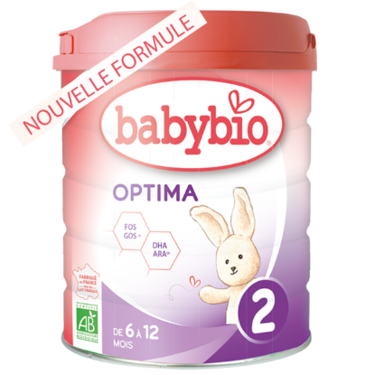 Babybio Lait Optima 2 de 6 à 12 mois