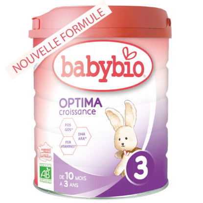 Babybio Lait Optima 3 de 10 mois à 3 ans