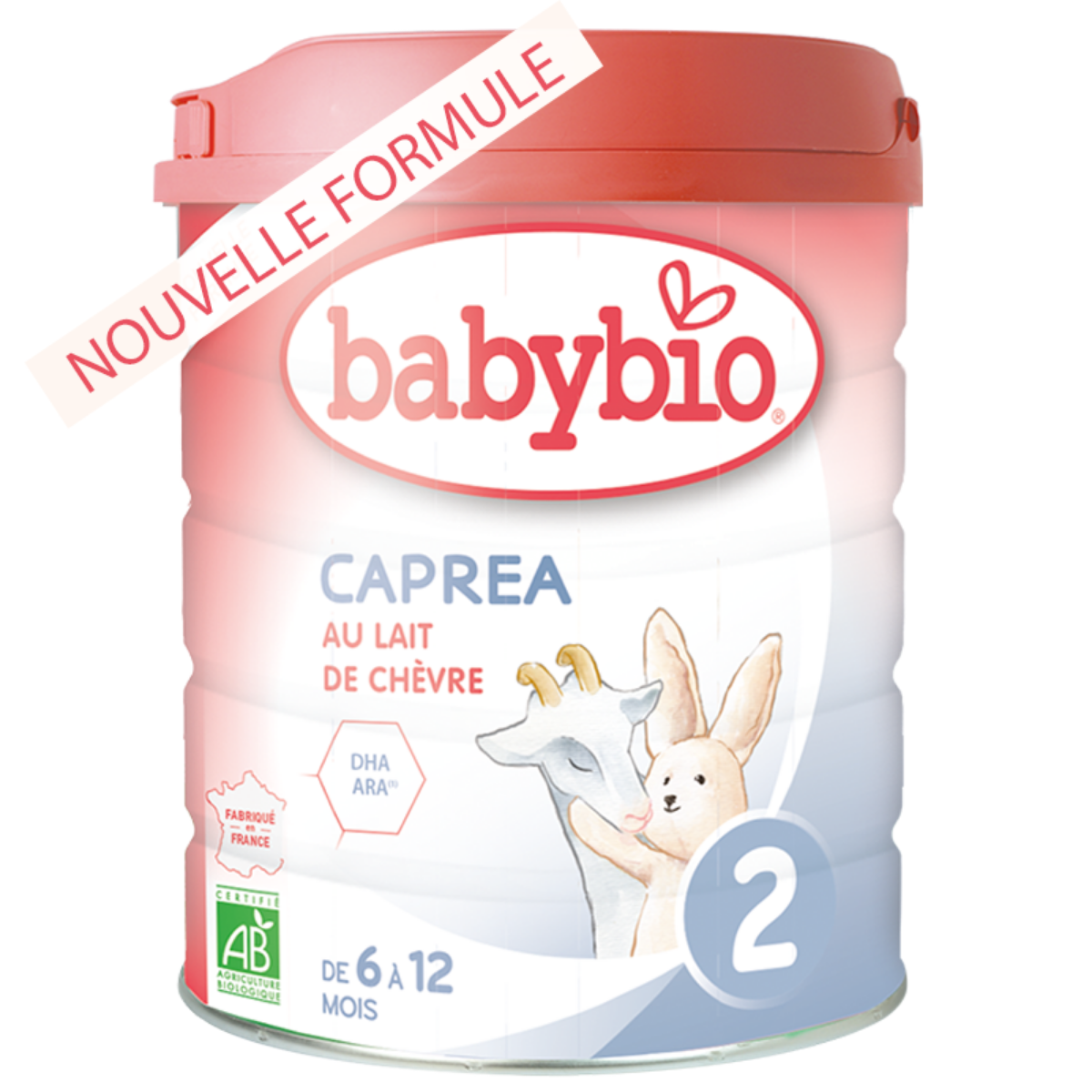Babybio Lait Caprea 2 de 6 à 12 mois   - Shopping et Courses en  ligne, livrés à domicile ou au bureau, 7j/7 à la Réunion