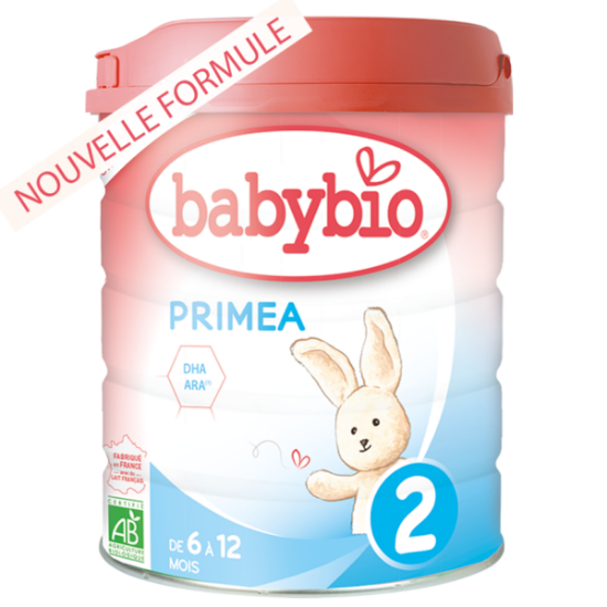 Babybio Lait Primea 2  de 6 à 12 mois