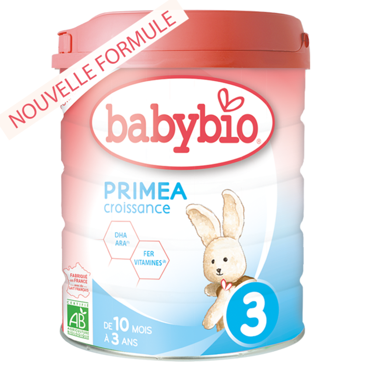 Babybio Lait Primea 3 de10 mois à 3 ans   - Shopping et Courses  en ligne, livrés à domicile ou au bureau, 7j/7 à la Réunion