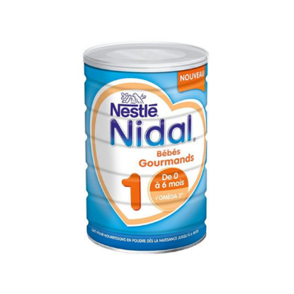 Nidal 1 Gourmand lait bébé poudre 1er age 800g