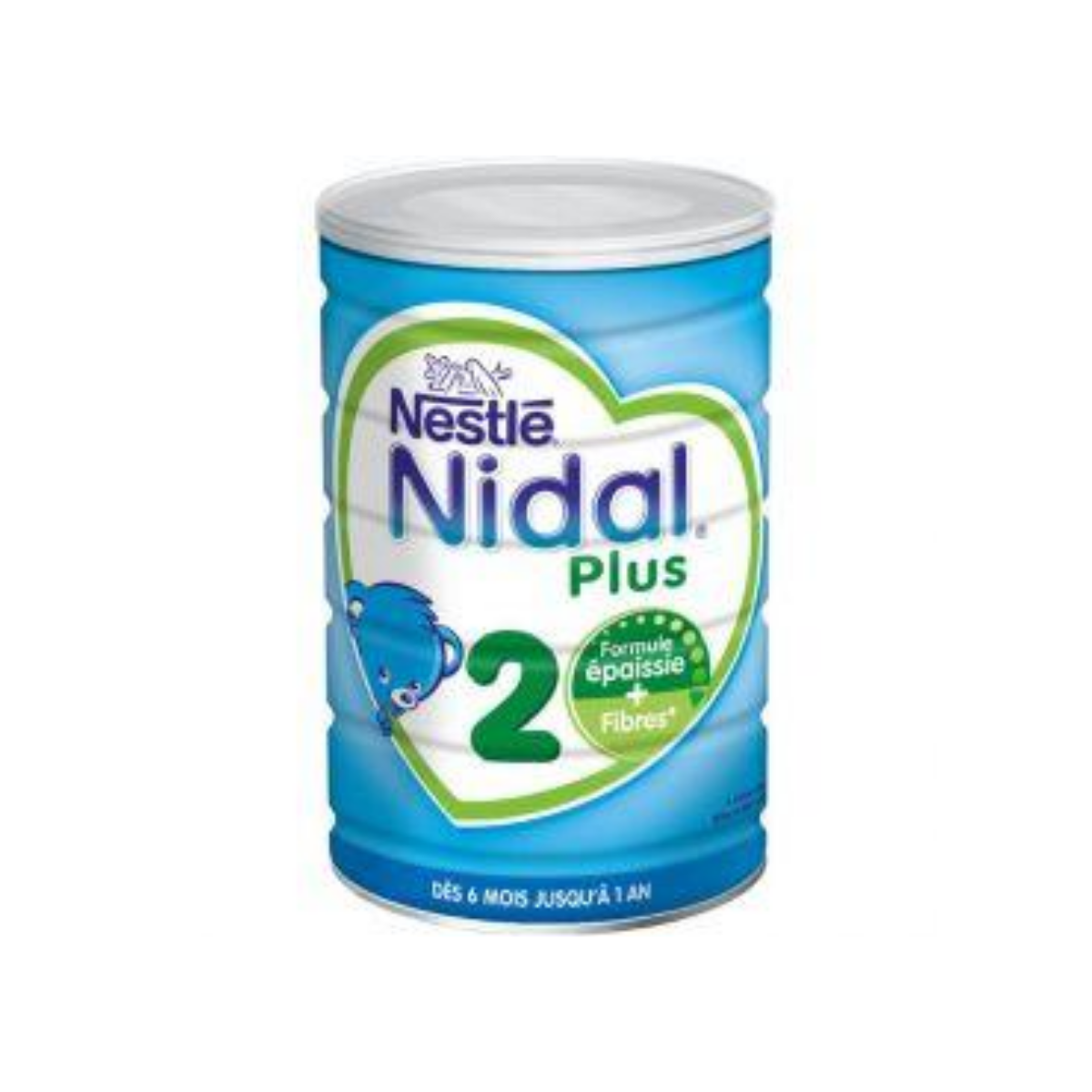 Nidal 2 Plus lait bébé poudre 2eme Age 800g   - Shopping et  Courses en ligne, livrés à domicile ou au bureau, 7j/7 à la Réunion