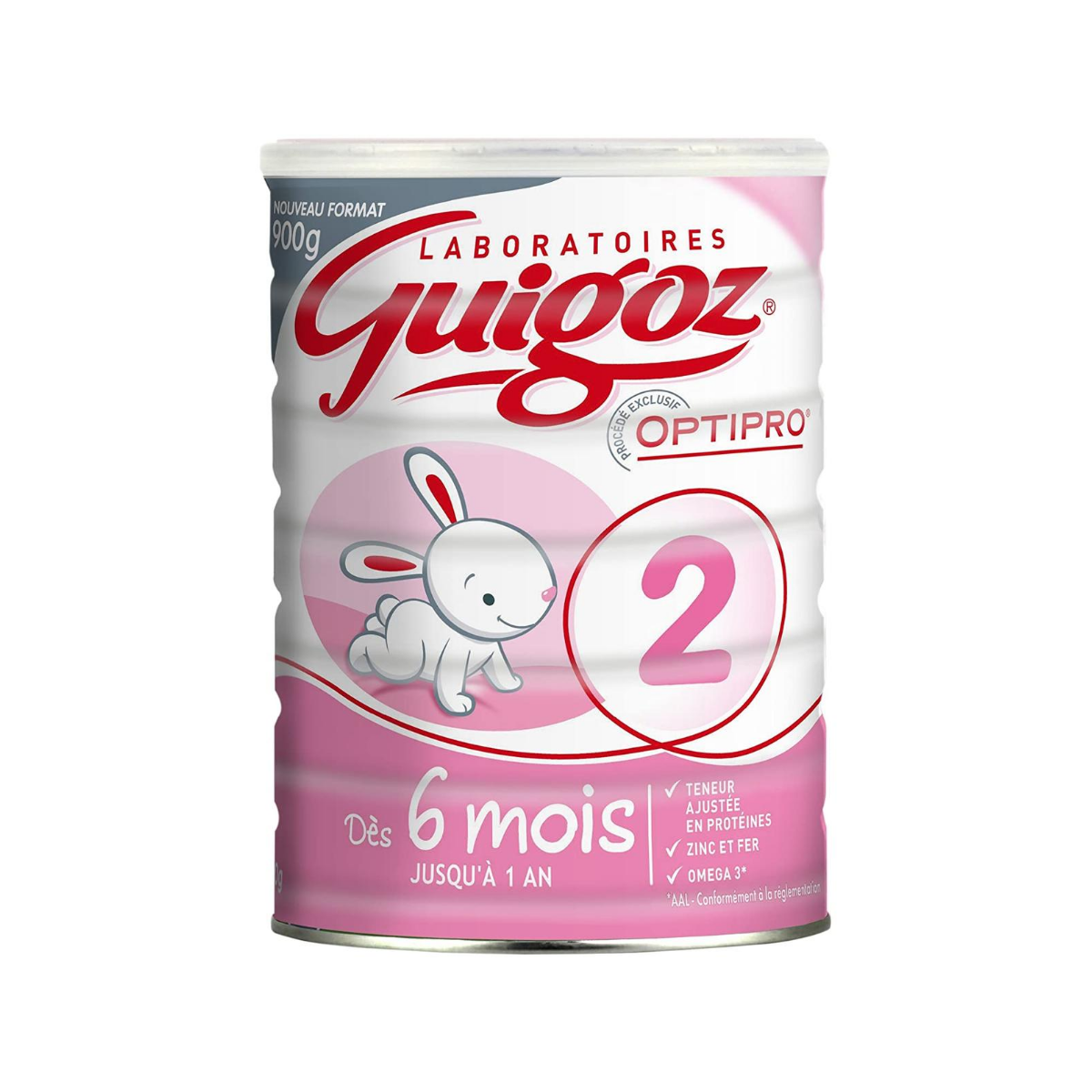 Guigoz optipro lait 2ème âge - 6dès 6 mois pour une alimentation