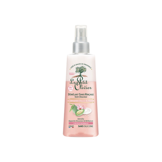 Picture of Le Petit Olivier Démêlant Ss Rinçage - Amande Douce & Riz - Cheveux Normaux 150ML