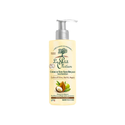 Picture of Le Petit Olivier Crème de Soin - Huiles d'Olive, Karité, Argan - Cheveux Secs et Abîmés 200ML